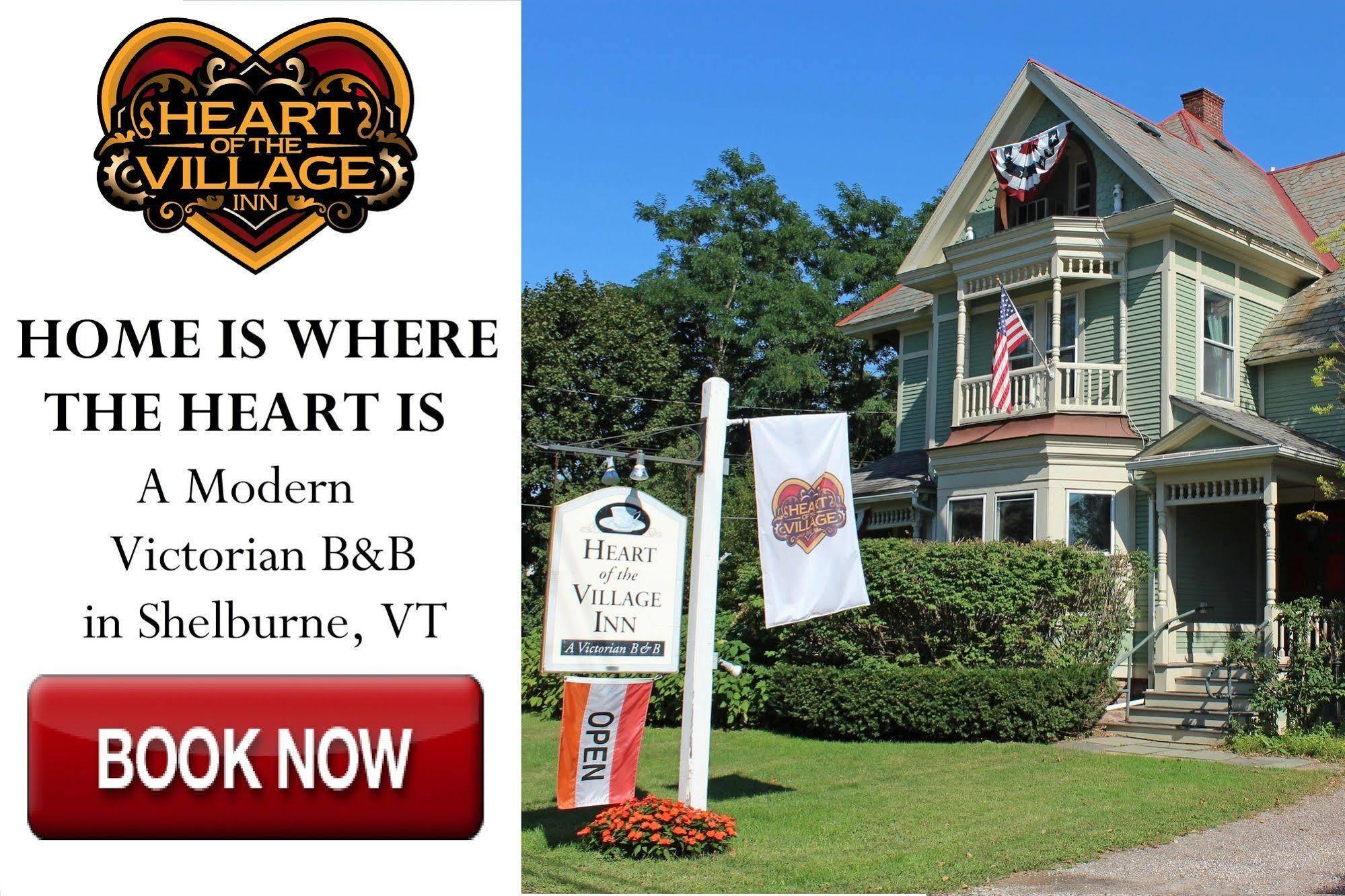 Heart Of The Village Bed & Breakfast In Shelburne Vt Экстерьер фото